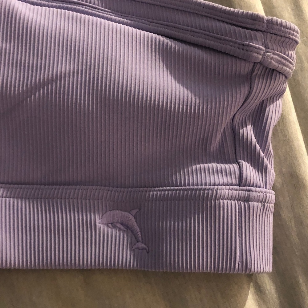 Women's Purple and Gray Sports Bras - Picture 5 of 10
